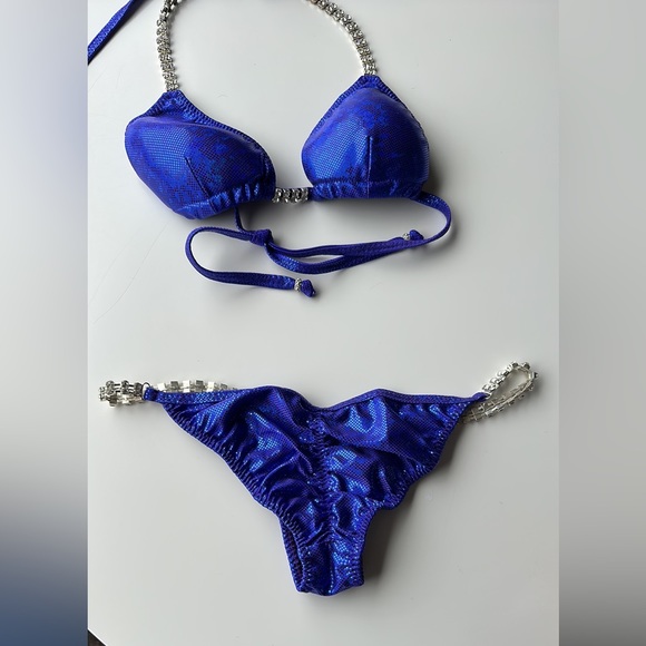 Saleyla Royal Blue Competition bikini sz xs - Picture 10 of 12